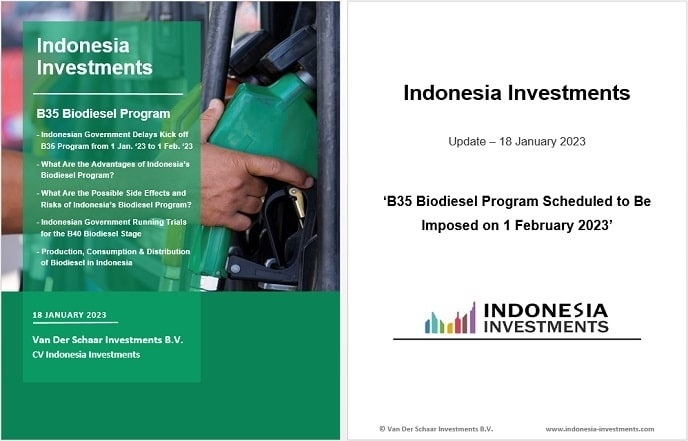 biodiesel program of indonesia